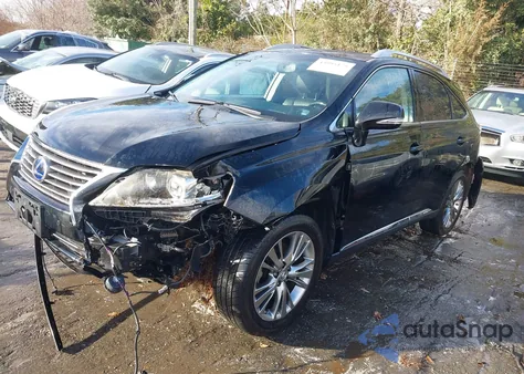 2013 Lexus Rx 450H from USA, damaged, VIN JTJBC1BAXD2064971